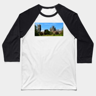 Ely Cathedral, Cambridgeshire, United Kingdom Baseball T-Shirt